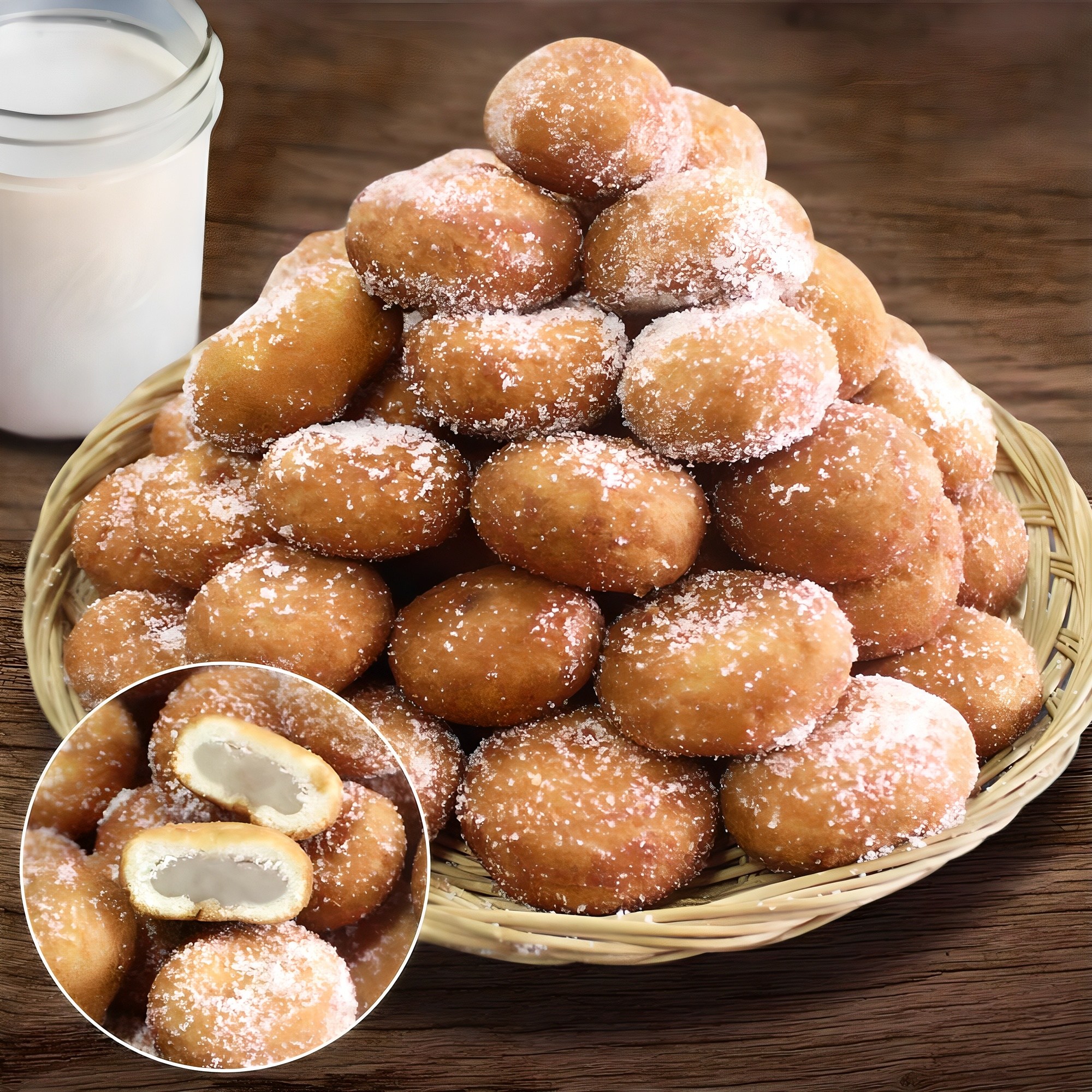 경주당제과 수제 생도너츠(설탕가루) 13,660원