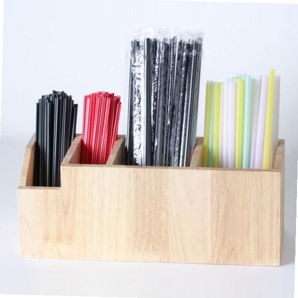 우드 원목 4칸 스트로우 빨대 디스펜서 정리대 보관함2026HRNHea 68,900원