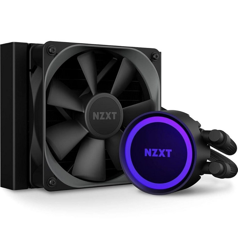 NZXT 크라켄 120, AIO RGB CPU 수냉 쿨러, 고효율 저소음, 링 LED, AER P 120mm 라디에이터 팬 포함(RL-KR120-B1) 215,100원