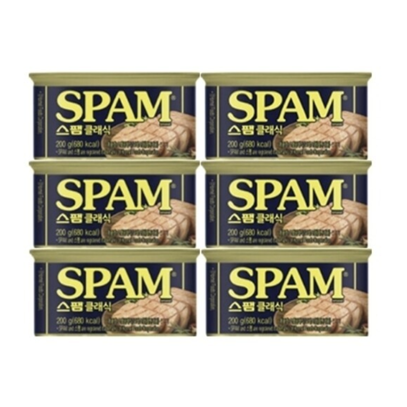 스팸 클래식 노캡, 200g, 6개 18,030원