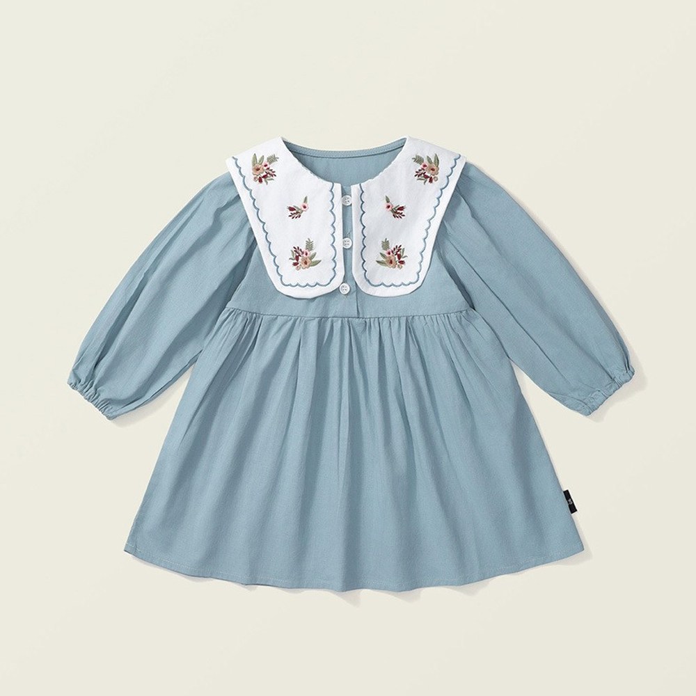 투에그 여아용 러블리 플라워 자수 원피스 26,800원