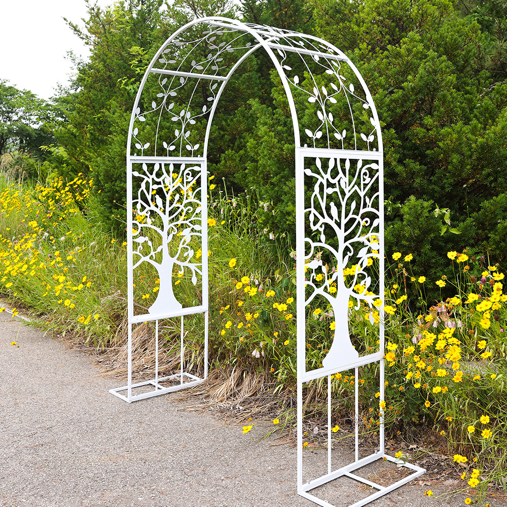 21세기트랜드 소나무 가든아치 가드닝 정원아치, 화이트 155,000원
