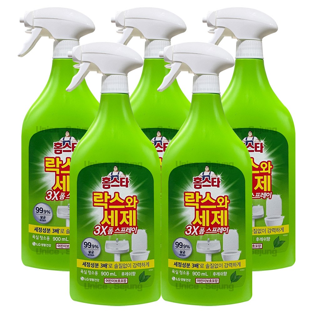 홈스타 락스와 세제 폼 스프레이 후레쉬 욕실청소용 21,210원