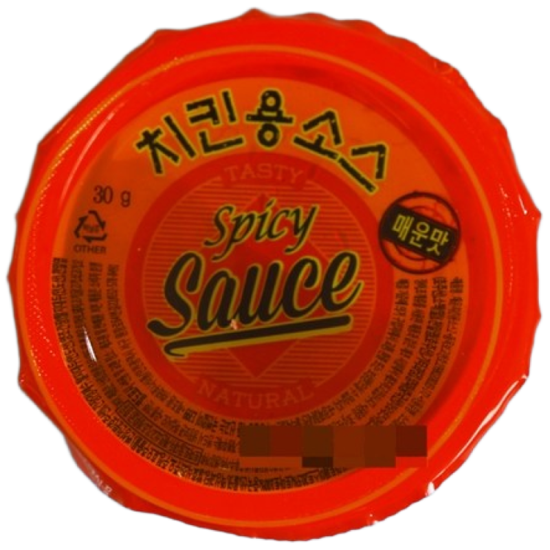 뫼루니식품 일회용 치킨소스 매운맛 디핑소스 치킨양념, 60개, 30g 19,220원