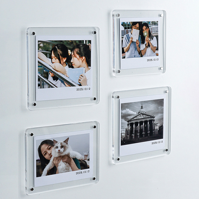 마벨인홈 고급 라운딩 모서리 투명 아크릴 자석 액자 12,700원