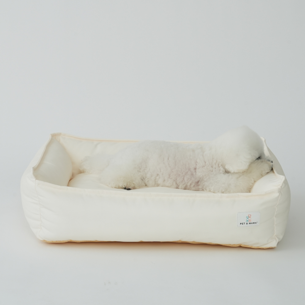 런레이더 털 안붙는 방수 사각 범퍼 강아지 방석 푹신한 커버분리형 쿠션, 옐로우, 1개 33,100원