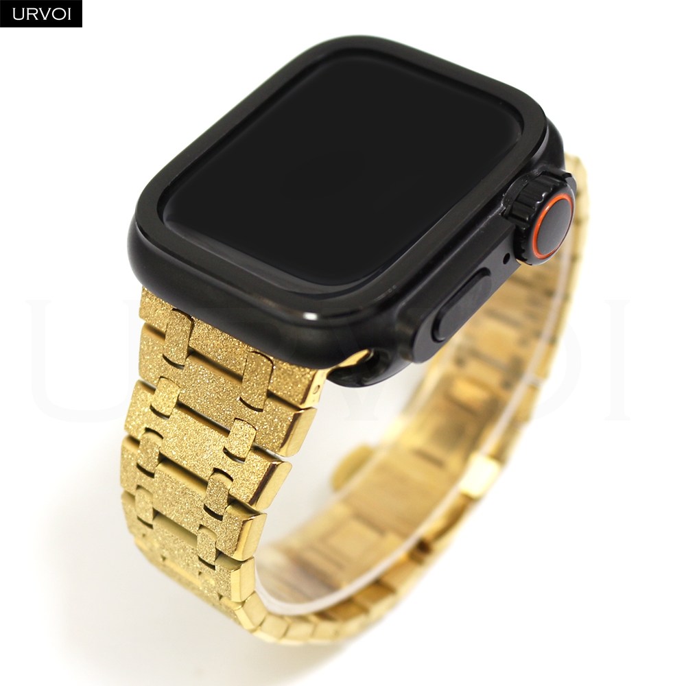 URVOI 메탈 스트랩 애플워치 울트라2 주력호환 (시리즈10/9/8/7 가능) 316L 스테인리스 당일발 송 36,800원