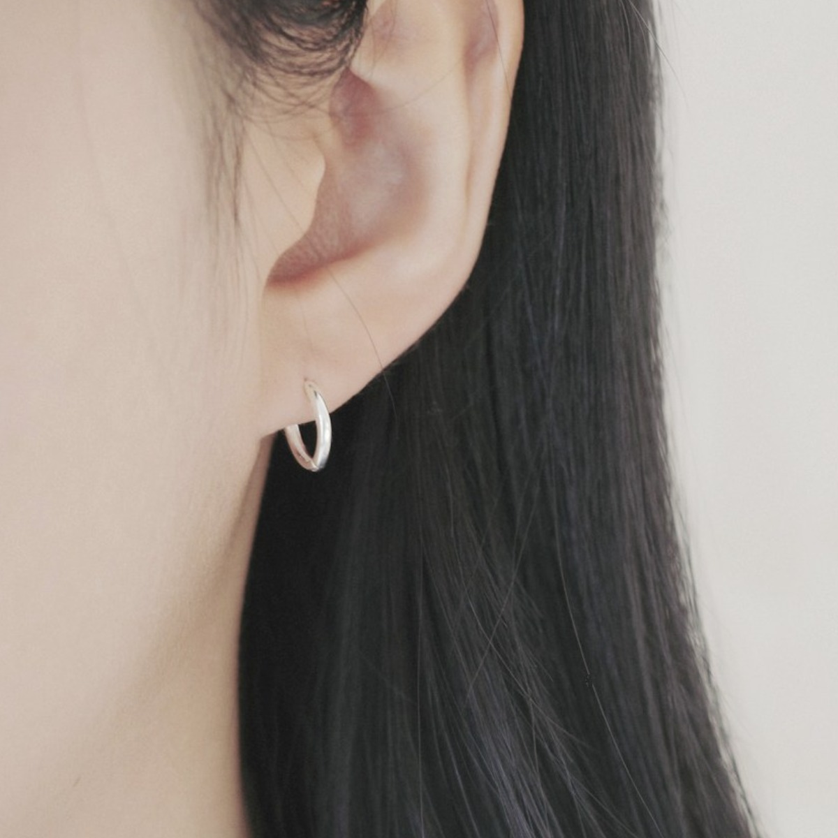 925실버 기본 링귀걸이 베이직 원터치귀걸이 심플 데일리이어링 13,800원