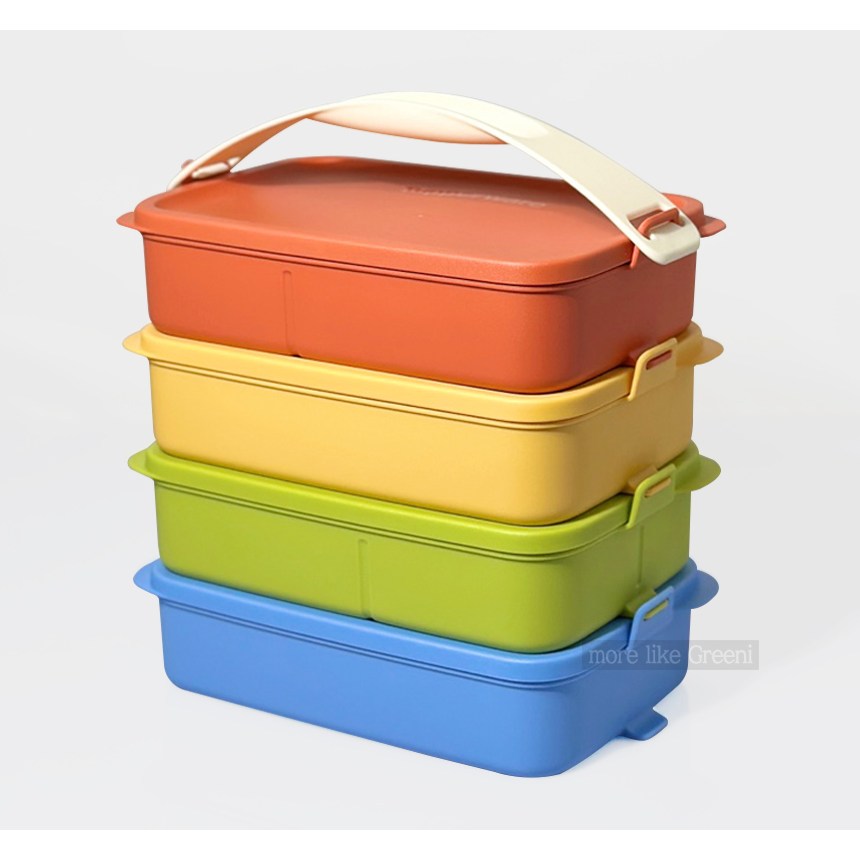 타파웨어  클릭 구디박스 찬합세트 런치박스  피크닉도시락통 도시락 4단 52,500원