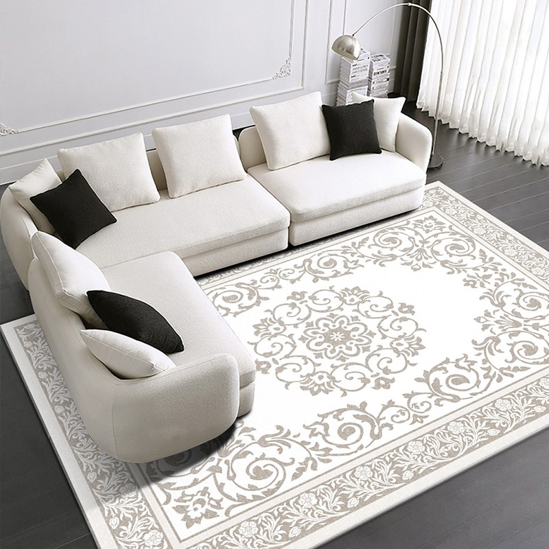 BRINCH 모조 캐시미어 북유럽 패턴 논슬립 카페트 156,900원