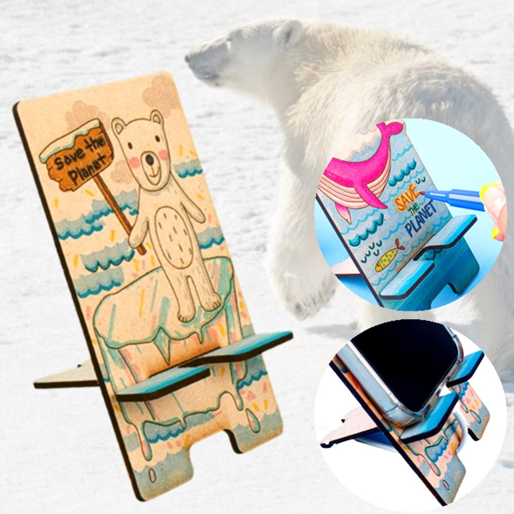 환경교육키트 지구의날 DIY 멸종위기동물 미술키트, 10인용, 북극곰 24,300원