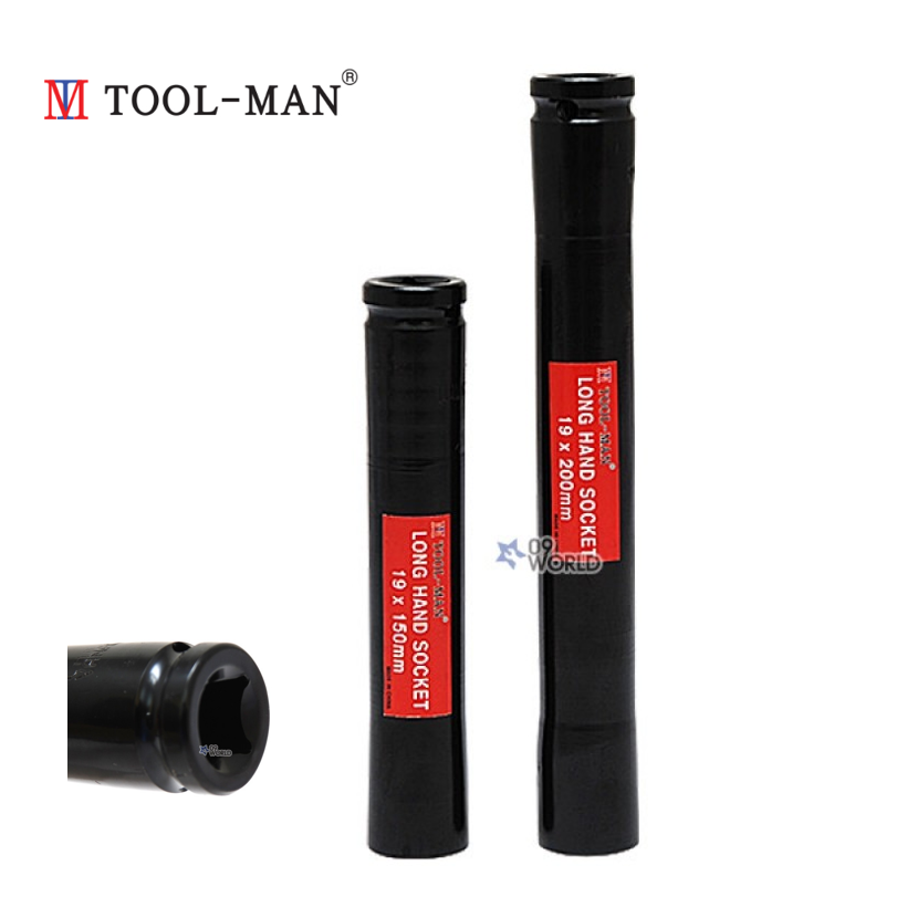 툴맨 익스트림 롱핸드소켓 1/2인치 롱복스알 롱복스 소켓 롱소켓 핸드소켓 핸드용 롱핸드 복스알 소켓 20mm 6,400원