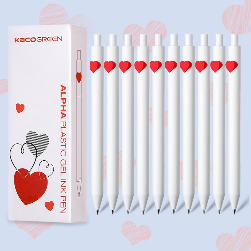 카코 퓨어 소프트 젤펜 하트 10P, 하트, 10개 13,560원
