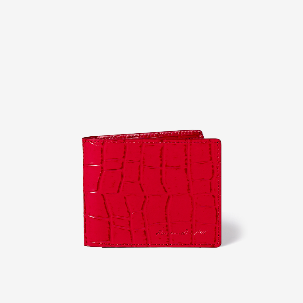 본아띠 천연소가죽 악어 크로커다일 수제 반지갑 52,500원