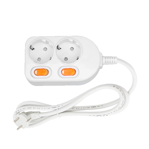 신성전기 국산 16A 개별 2구 멀티탭, 1.5M, 개별 2구 7,900원