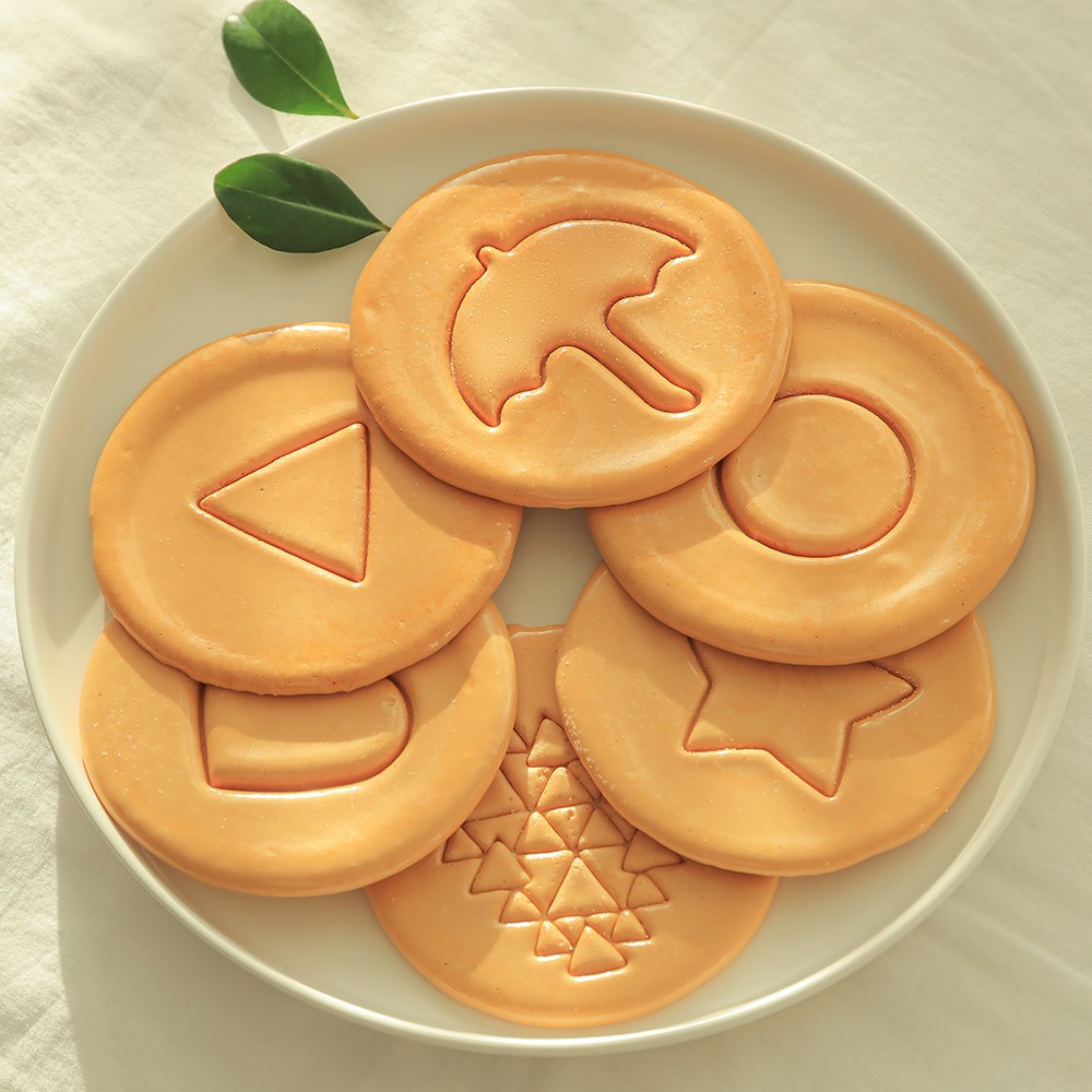 이소당 이소네 전통방식 원조 수제 게임용 달고나 오징어게임, 5개, 24g 18,000원