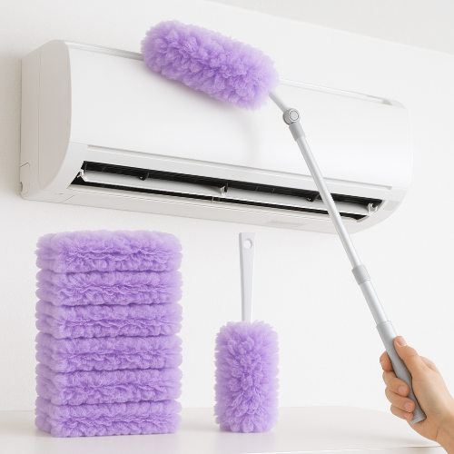 365마미 정전기 흡착 먼지털이 롱 숏 핸들+리필 20장 양면 먼지떨이 12,900원