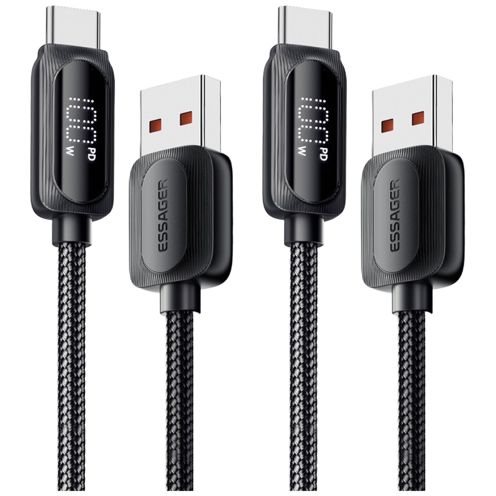 Essager 디스플레이 PD 100W 7A C타입 고속충전 케이블 11,580원
