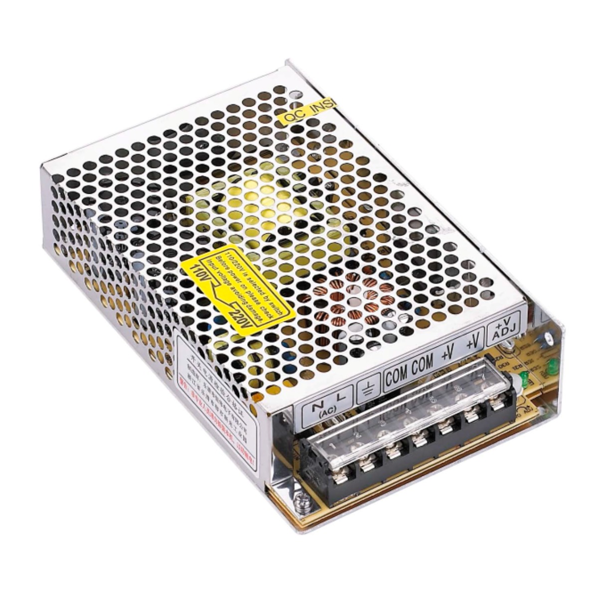 (한경테크 SMPS) HS-100-12 비방수 HS시리즈 100W 12V KC인증 2년보증, 1개 17,100원