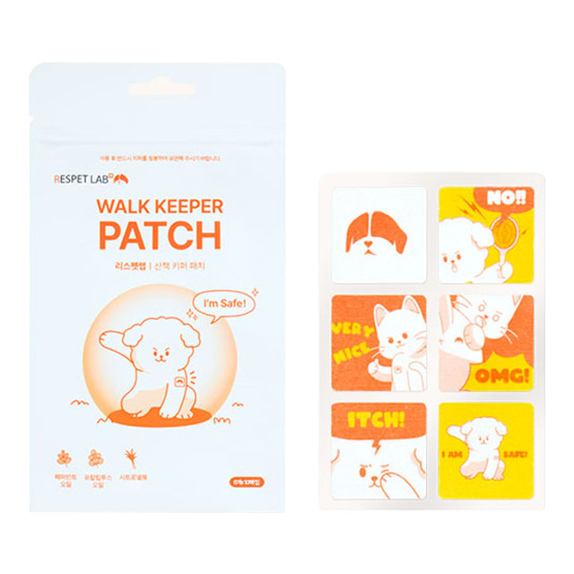 리스펫랩 반려동물 해충방지 산책키퍼 스티커 패치 60p 14,900원
