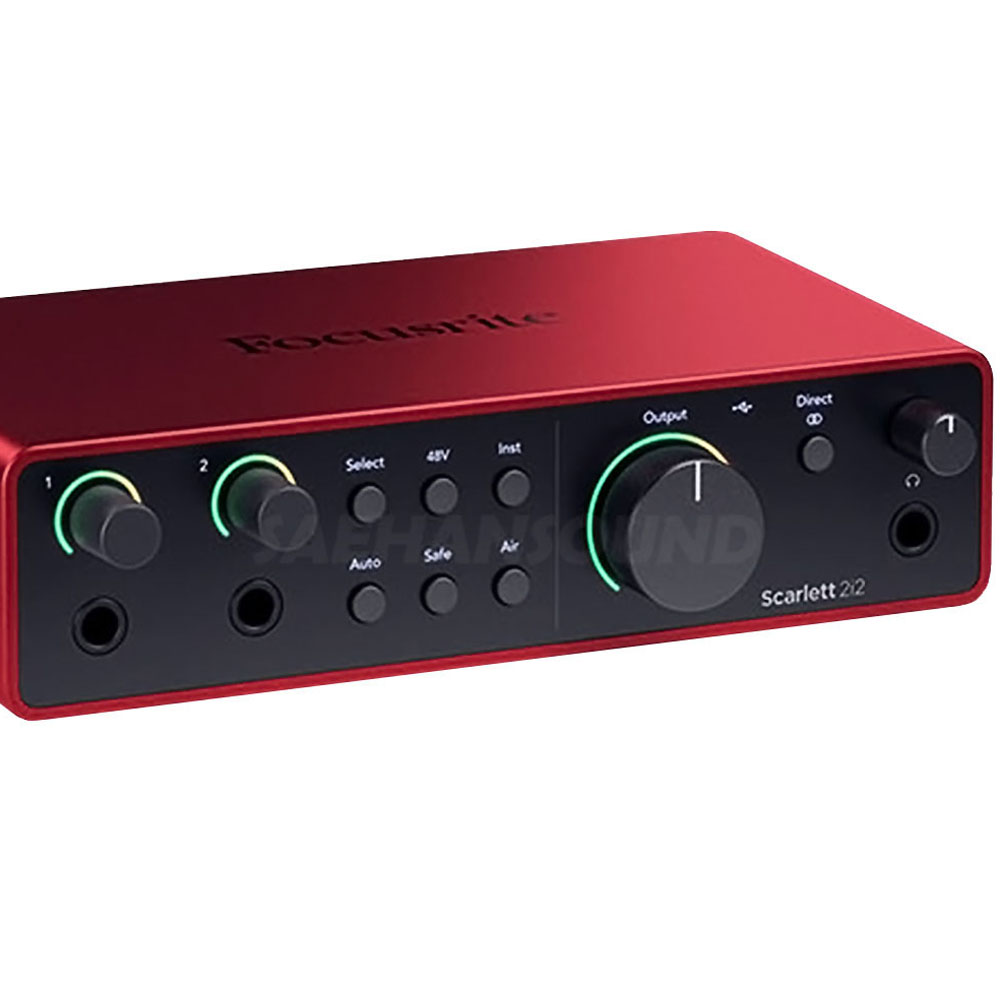 Focusrite Scarlett 2i2 4th Gen 포커스라이트 스칼렛 2i2 4세대 329,000원
