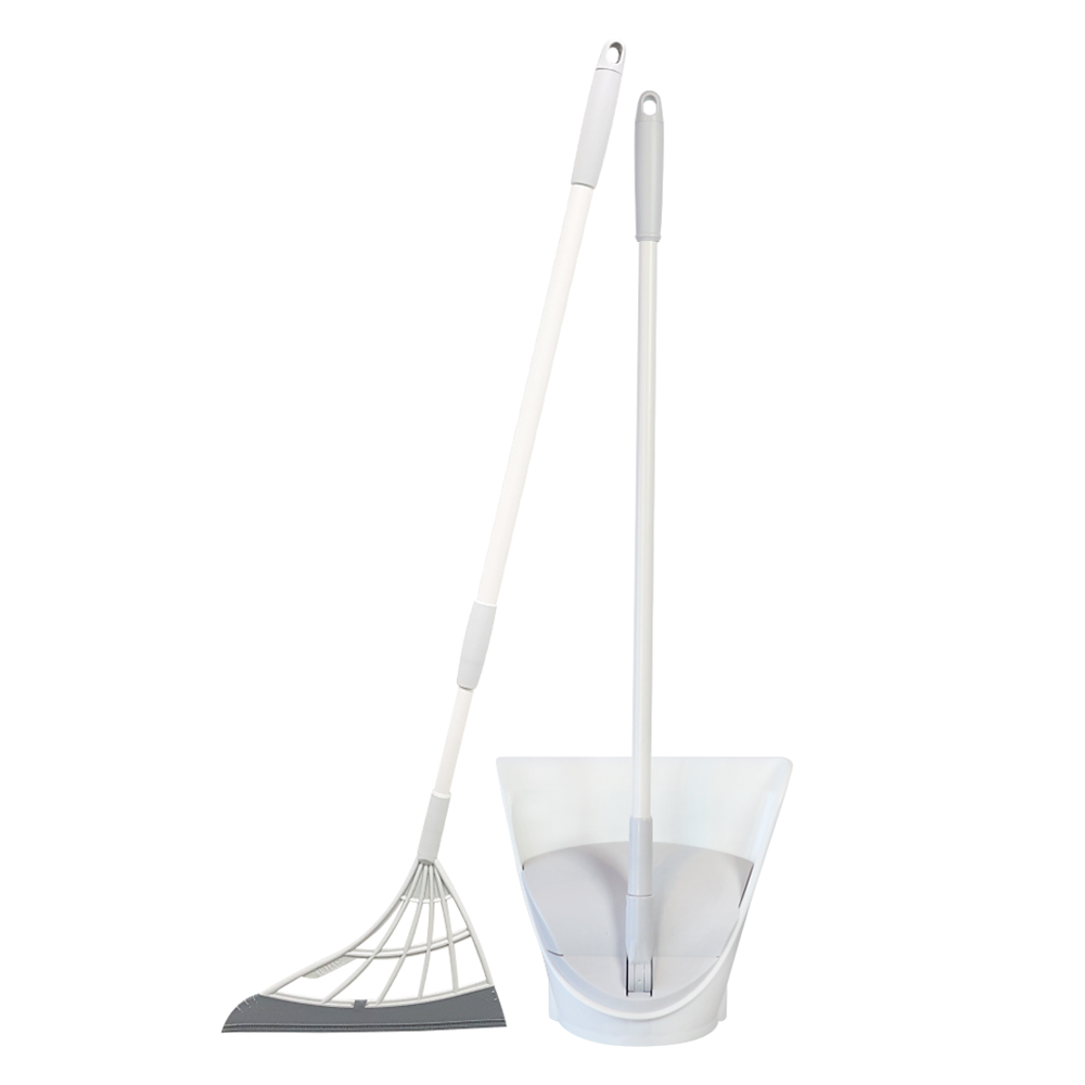 쓰리잘비 길이조절형 빗자루 + 쓰레받기 세트, 1세트, 그레이 44,900원