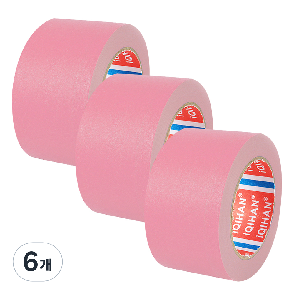 iQIHAN 칼라 마스킹 종이테이프 50mm x 15m 15,420원
