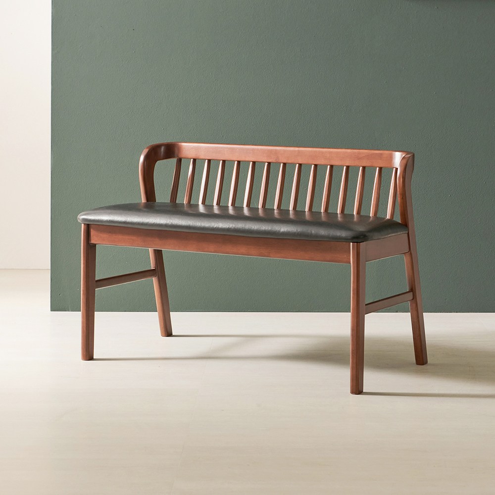 라로퍼니처 허그 고무나무 원목 2인 3인 벤치 식탁 의자 카페 인테리어 체어 97,000원