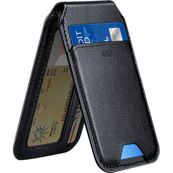 이에스알 맥세이프 마그네틱 카드지갑 각도조절 폴드 거치대, 블랙, 1개 29,900원