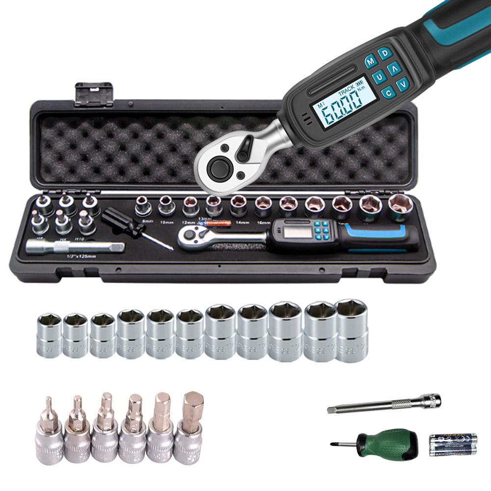 듀라맥스 디지털 토크렌치 21pcs 1/2 자동자 자전거 정밀 수리공구 XLT03135 1/2(21PCS) 314,000원