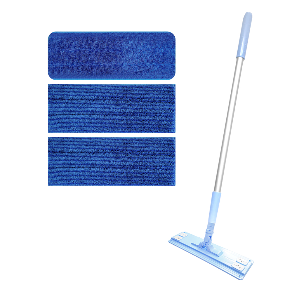 월드크린 샤인 초극세사 밀대세트 40cm + 두툼 극세사 패드 2p, 1세트, 혼합색상 14,900원