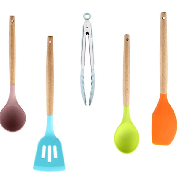 시우리빙 실리콘 우드 조리도구 5종 세트, 혼합색상, 1개 10,900원