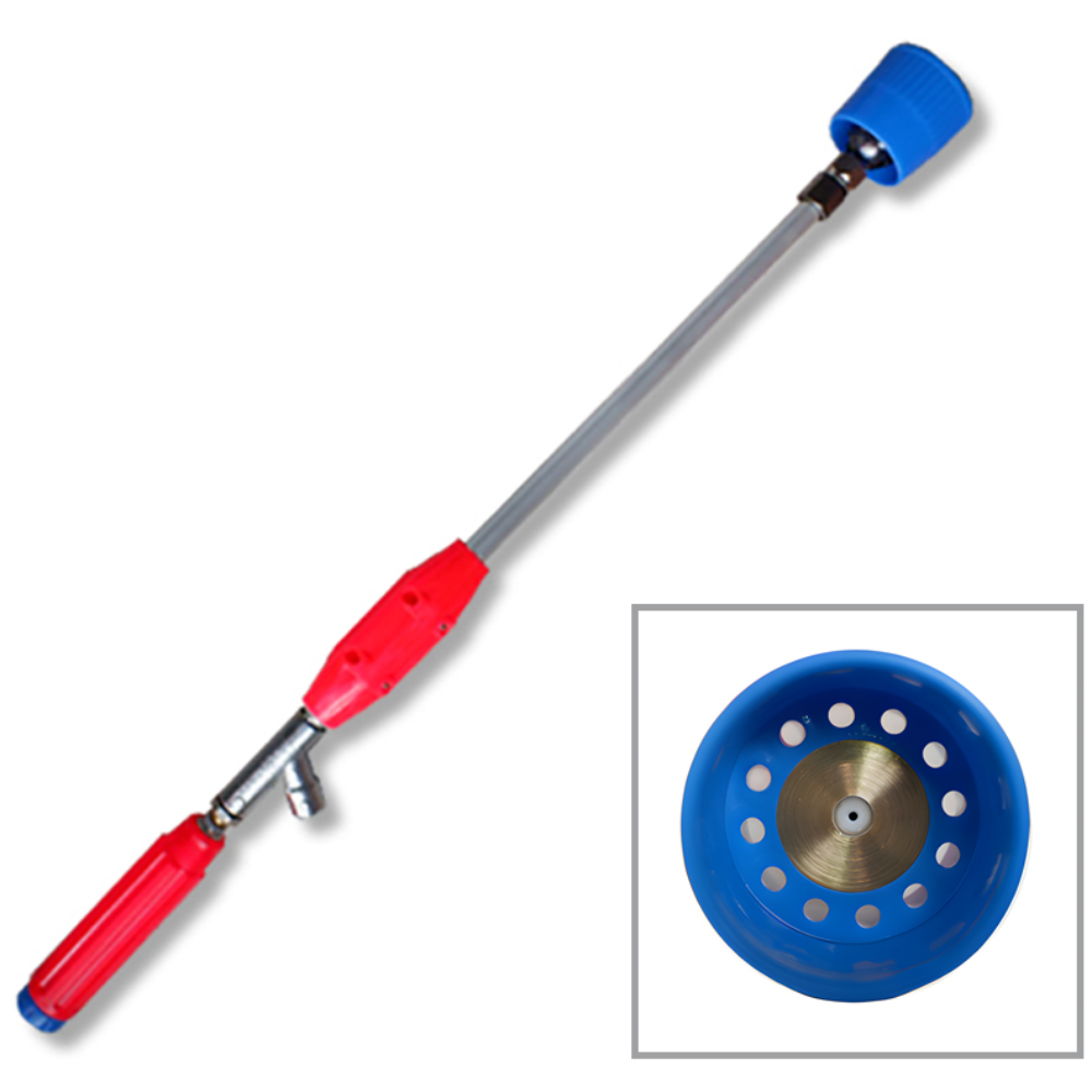 고압분무기건 약대스프레이건 곡자총포노즐 일자형 농업용 방역용 세차용 건물청소 소형 590mm, 혼합색상, 1개 29,600원