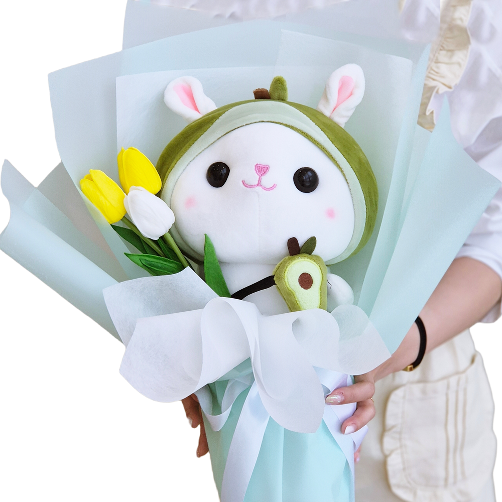 토끼 인형 꽃다발 선물 튤립꽃다발 졸업식 입학식 발표회 연주회 학예회 유치원 어린이집 행사 단체 꽃 LED 33,000원
