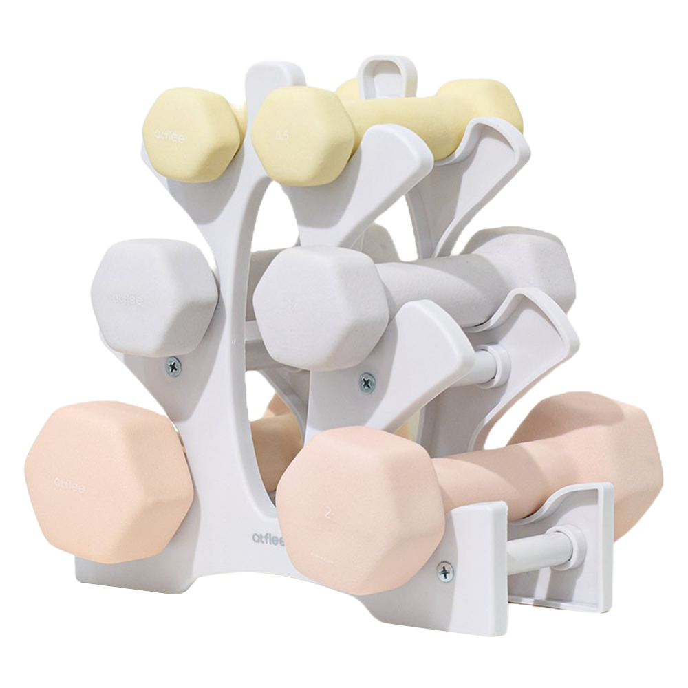 앳플리 LW 미용아령 6종 + 거치대 세트, 7kg, 1세트 44,900원