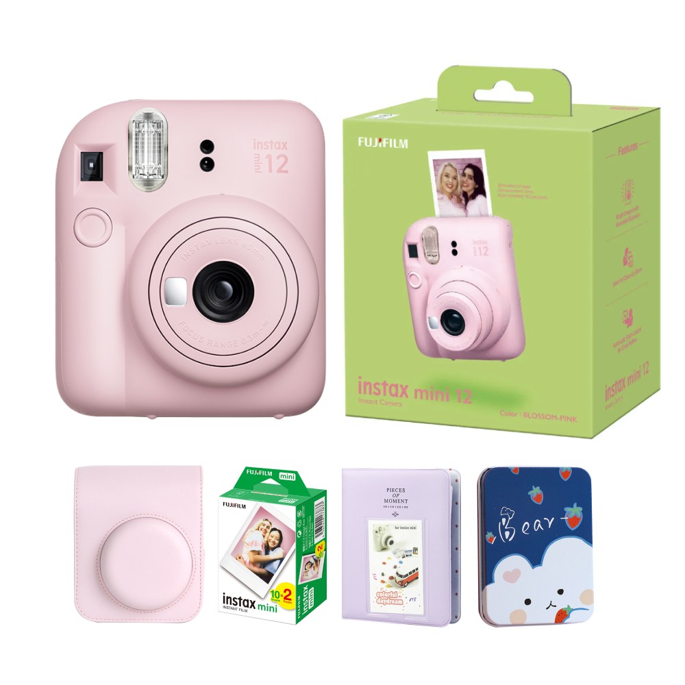 인스탁스 미니12 카메라+필름20장+전용가방+선물SET, 1개 160,800원