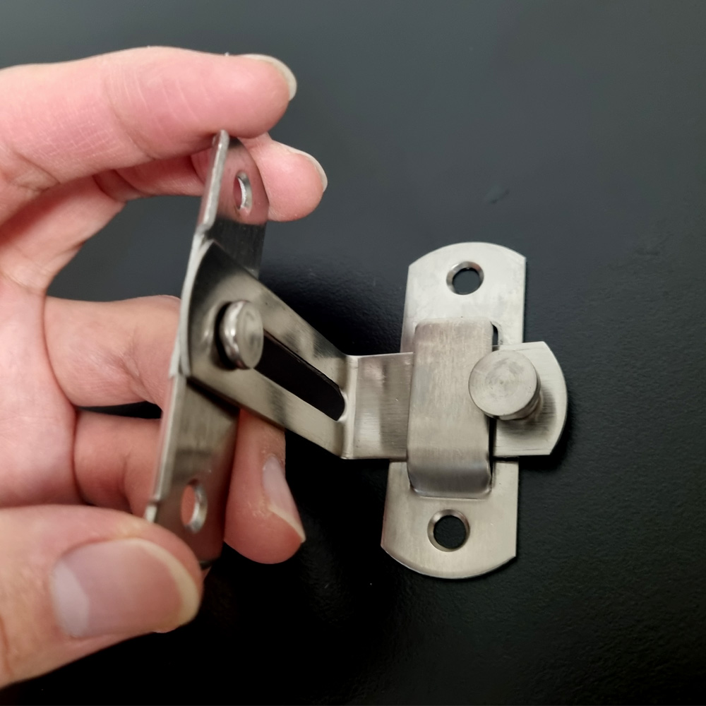 판걸고리 스텐 L자 대형 잠금부속 잠금장치 시건장치 5,400원