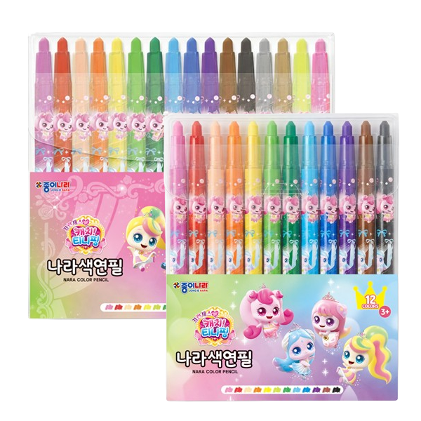 종이나라 캐치 티니핑 색연필 12색 6,000원
