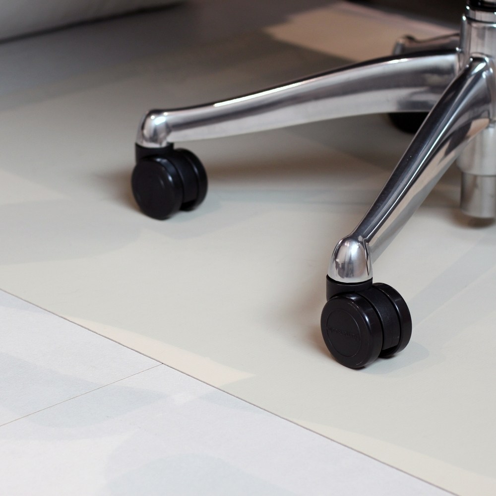 리누 실리콘 가죽 의자매트 바닥보호 미끄럼방지 체어매트, 크림 149,900원