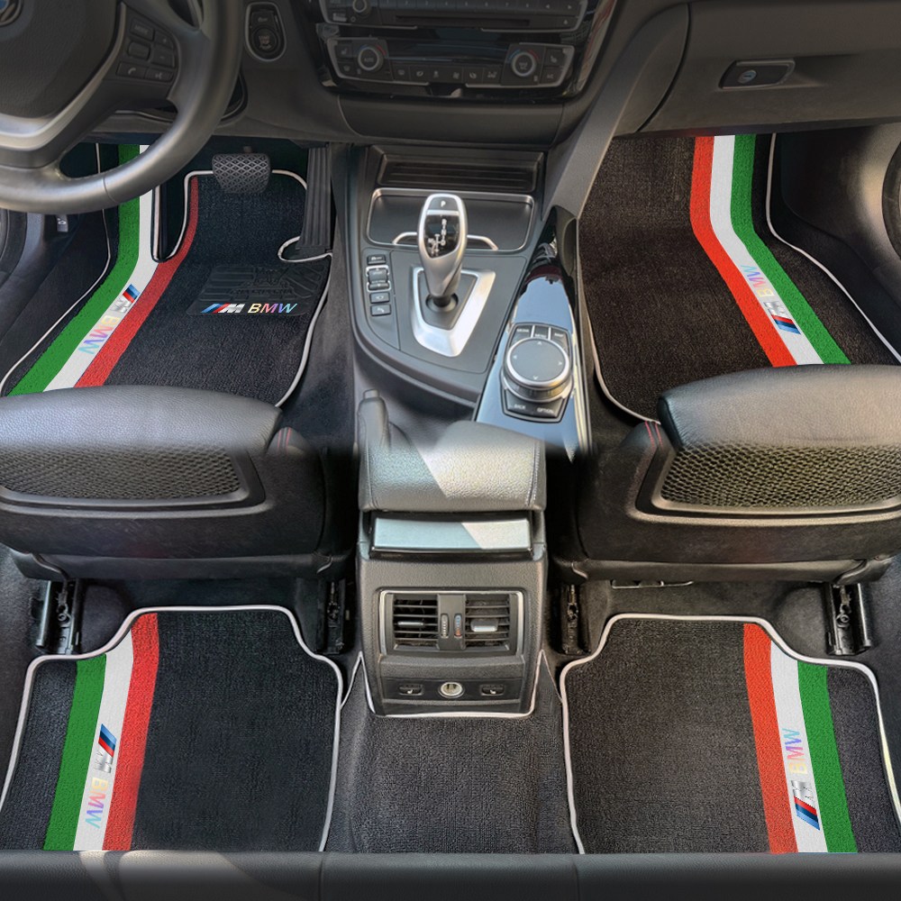 차차차 기아 확장형 1+2열 자동차 차량용 카매트 발매트 코일매트 패드로고 엣지엠비언트마감 블랙_이탈리아 140,000원