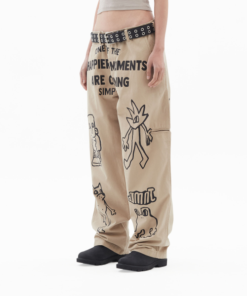 DOMINANT Painting Chino Pants 81,900원