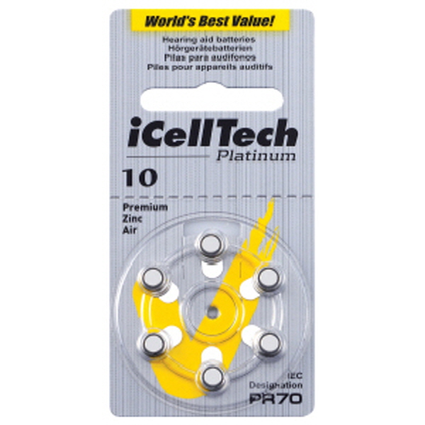 아이셀텍 보청기 배터리 10A 11,110원