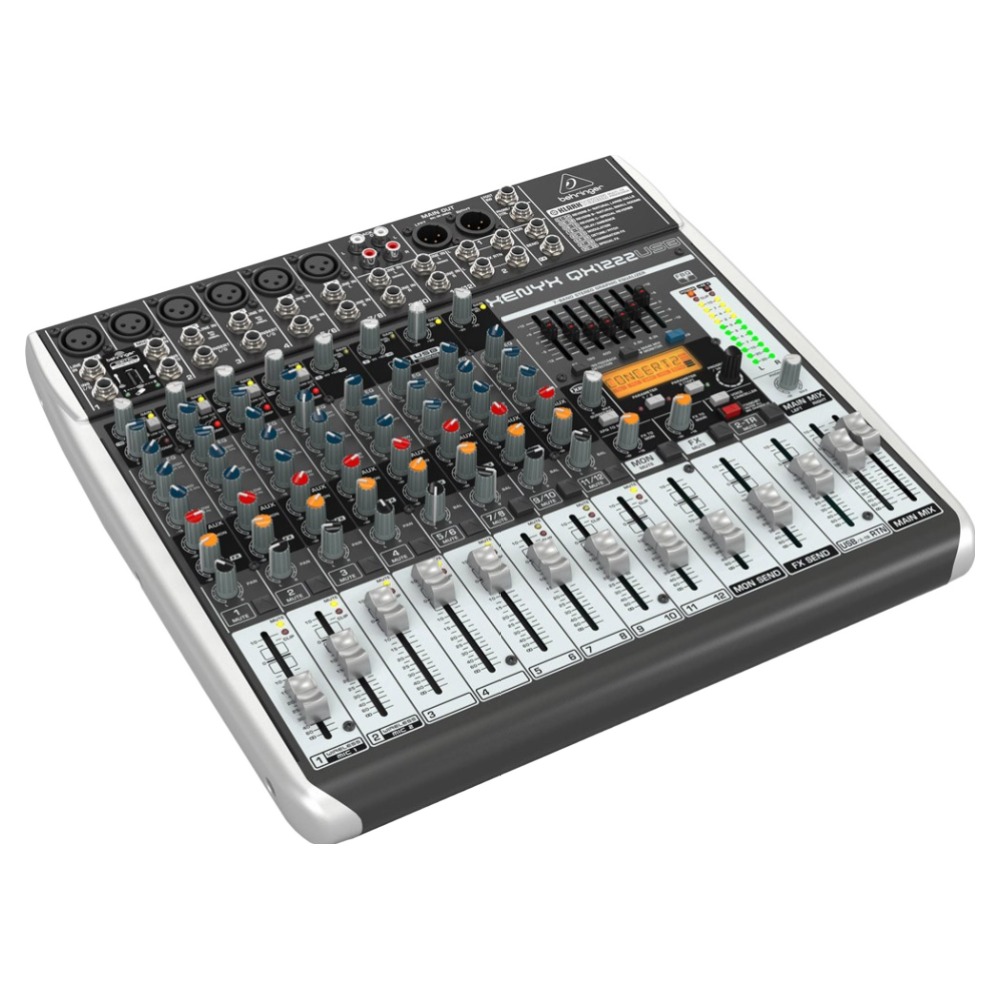 BEHRINGER XENYX QX1222USB / QX 1222 USB / 베링거 / QX1222  USB / 베링거믹서 / 2/2 버스 / 오디오 인터페이스/ 12ch /공식수입 516,720원