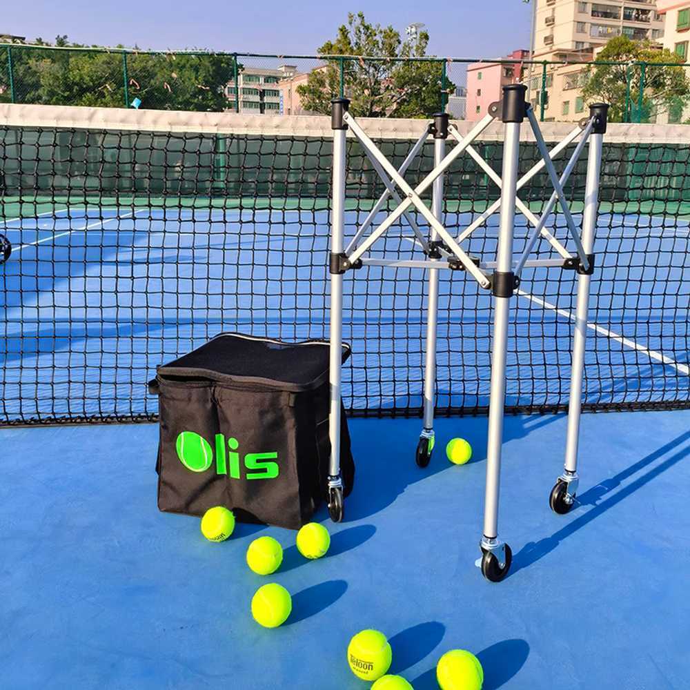 코치카트 테니스볼박스 보관함 테니스카 바스켓 캐리어 대용량 이동식 테니스공 카트 95,500원