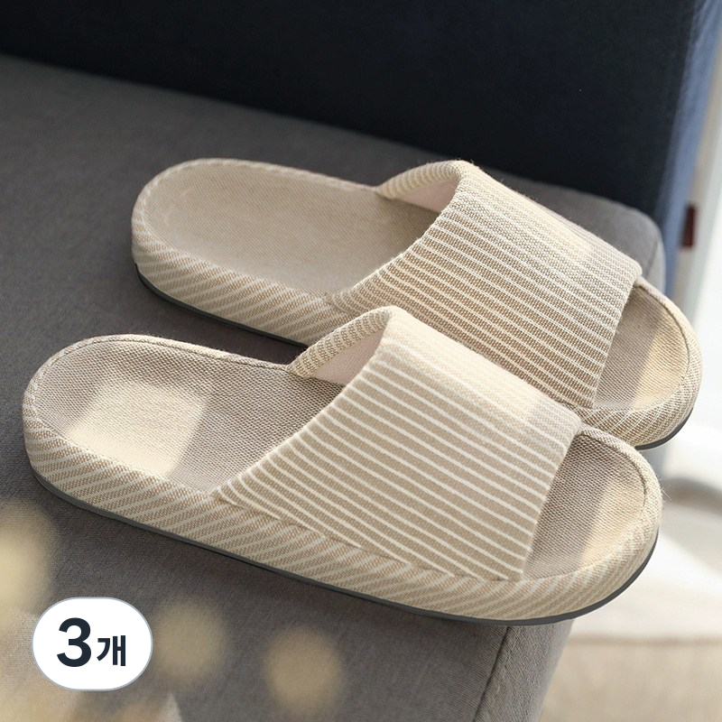 거실 층간소음 사계절용 리넨 실내화 49,600원