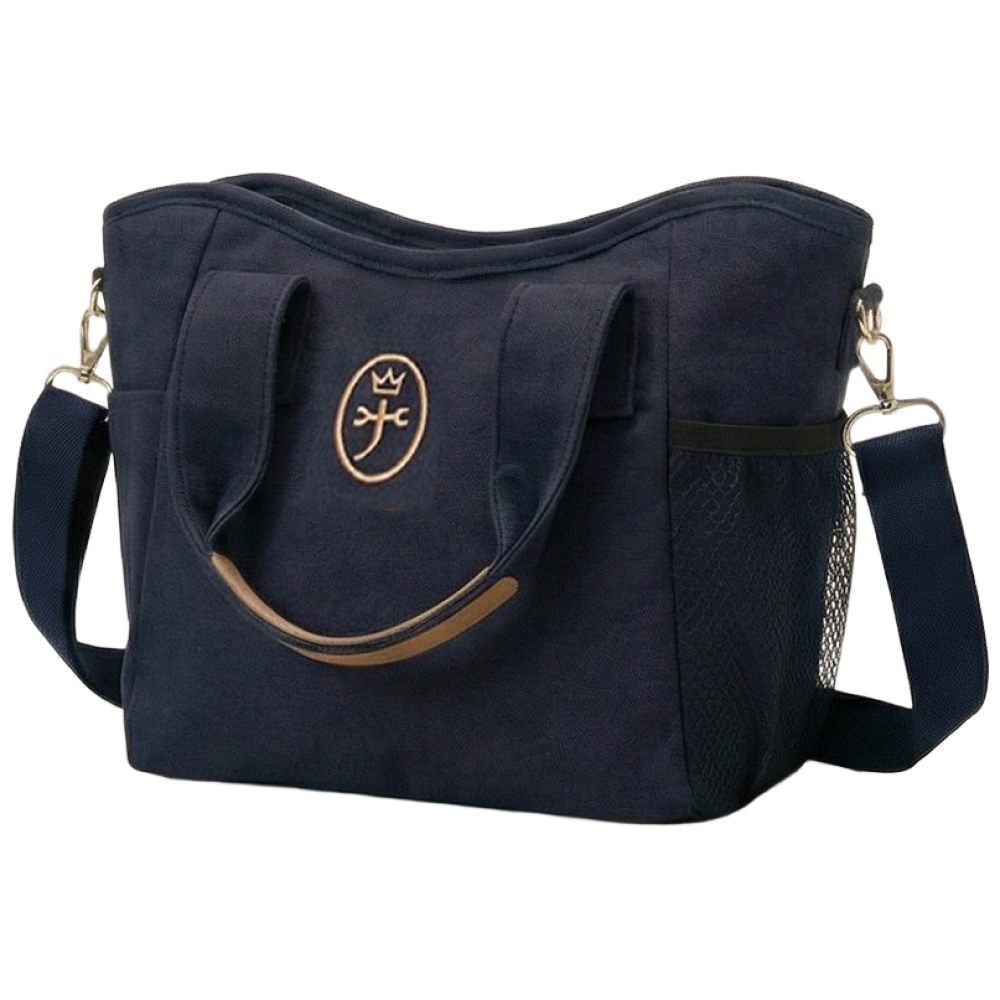 까스텔바작 데님 라이트쿨링 미니 핸들 파우치 BWEW-GB502 간이보냉백 손가방 카트백 미니토트백 골프가방, 데님 네이비, 1개 49,800원