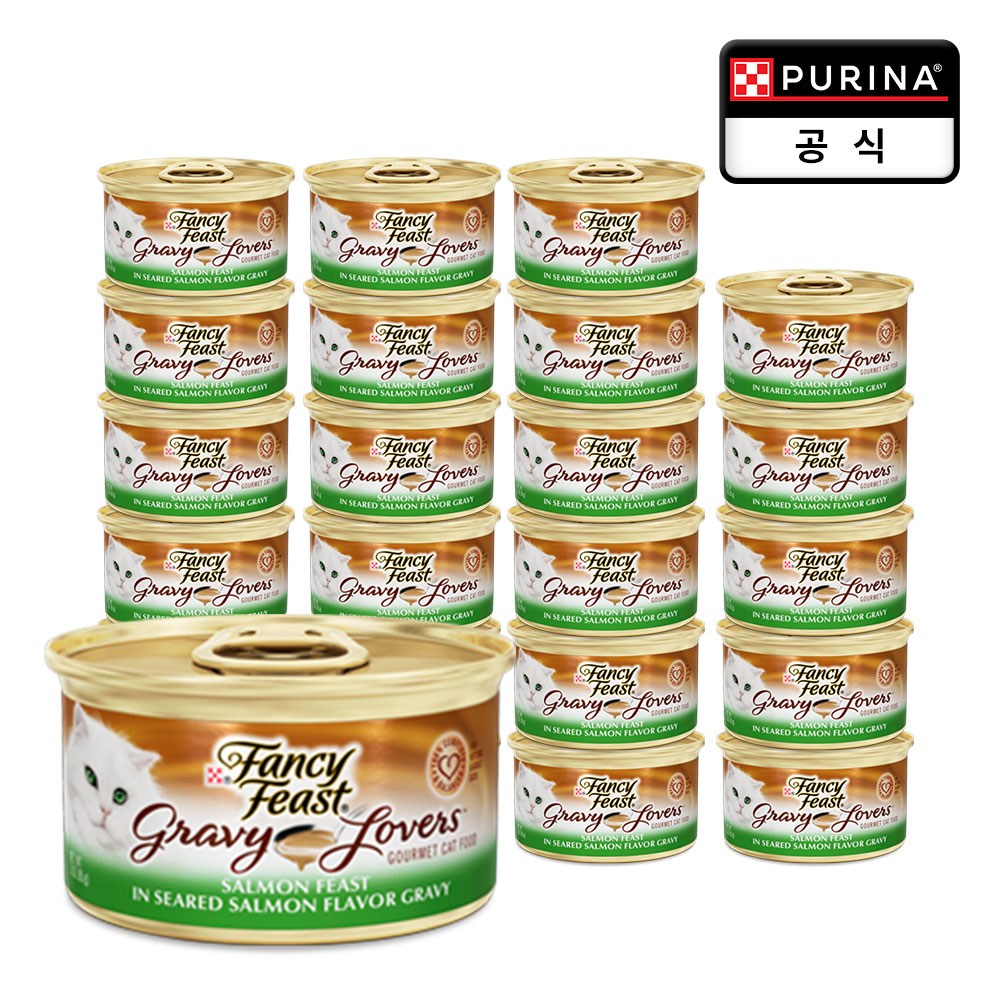 팬시피스트 고양이 화이트라벨 그레이비 러버스 주식캔 34,990원