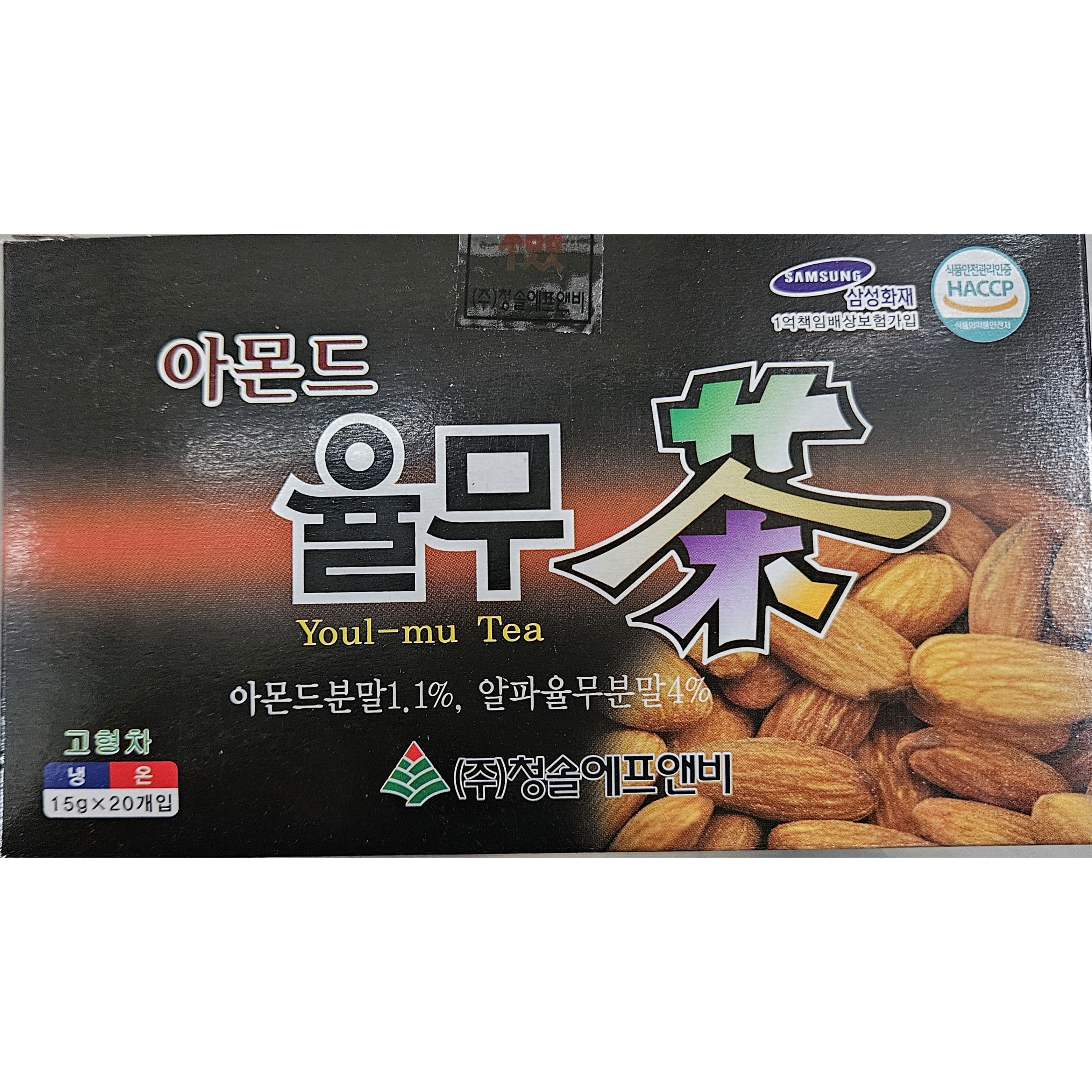 청솔식품아몬드율무차15g20티 63,420원