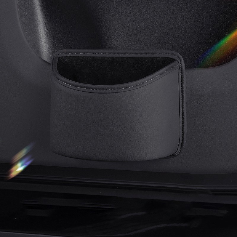 SEAMETAL 차량용 컵홀더(문틈 컵홀더 가죽 재질) 차량용 수납함 뒷좌석 컵홀더, 블랙, 1개 11,900원