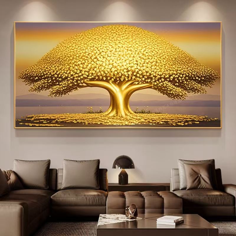 루비스타 DIY 보석십자수 26면비즈 신형금전수 부자되는 돈나무 대형 100x50cm 23,800원